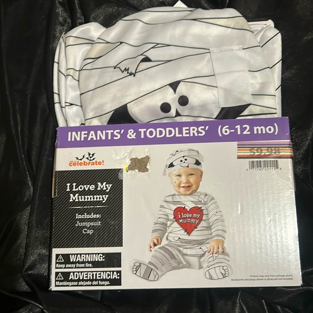 I Love my Mummy Costume Infants & Toddlers (6-12 mo) (New)